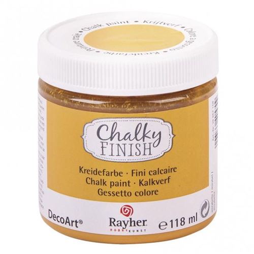 Peinture-craie Chalky Finish 118 ml - Orange mirabelle - Rayher