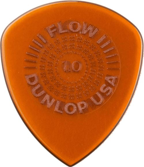 Dunlop 549P100 - 6 médiators Flow Standard Grip - 1.00 mm