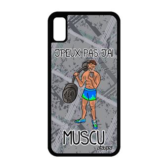 coque iphone xr musculation