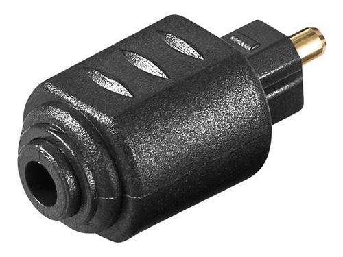 Adaptateur audio optique Toslink vers prise jack 3,5 mm optique -  Accessoire Audio - GENERIQUE