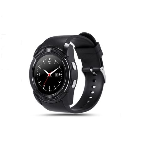 Montre Bracelet Intelligente Blueetooth Téléphone Caméra Ecran Tactile SF-V8 (Blanc)