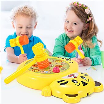 Marteau Jouet Grinçant Pour Bébés Et Enfants - Jouet Sonore Léger Et Sûr, Cadeau D'anniversaire Ou De Noël - 4