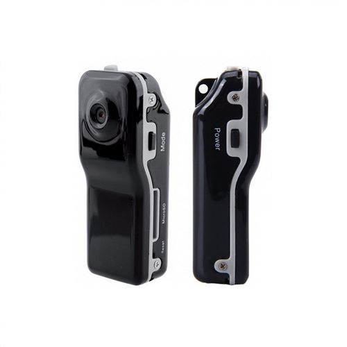 Mini camera espion avec un clip noir 4 go class 10