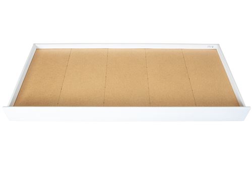 Tiroir de lit Umea à roulettes - 200 x 90 cm - Blanc