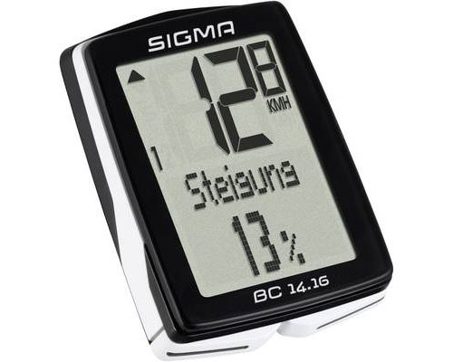 Compteur sigma bc 14.16 altimetre a fil (17 fonctions)