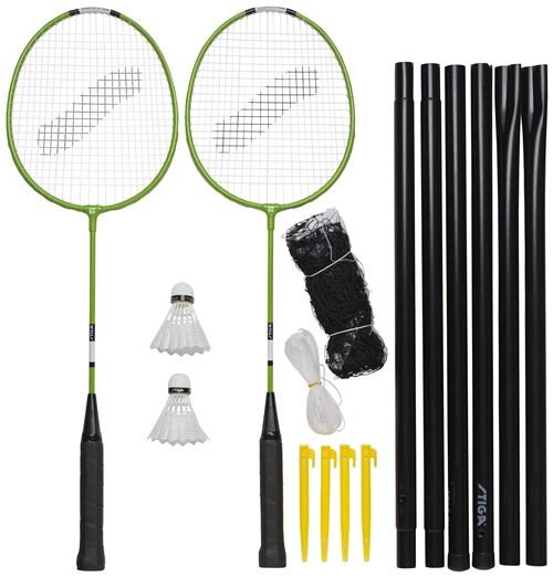 Stiga set de badminton jardin 16 pièces