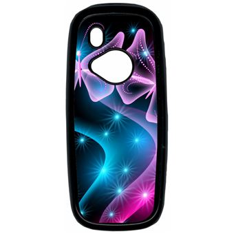Housse Avec Corde Pour Nokia 3310 (2017) – Étui Velours Noir, Sangle De Cou – Neuf