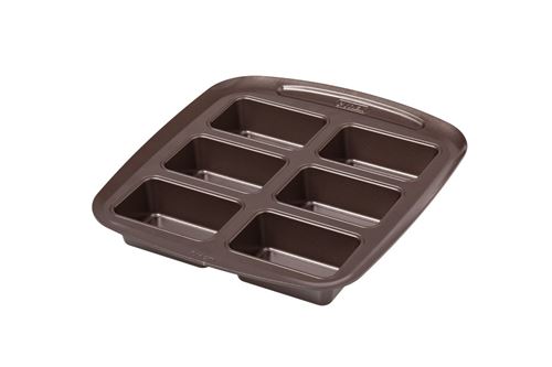 Plat PYREX mini cakes Métal 6 cavités, asimetriA