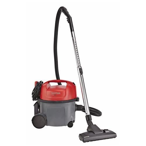 Nilfisk Thor Drum Vacuum 8L 800 W B Black, Red – vacuums (800 W, b, 32 kWh, 200 W, 220 – 240, 50/60)