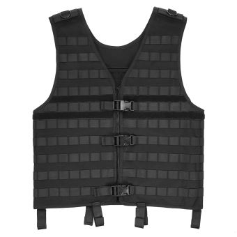 Lixada Veste Tactique Outdoor Hommes /équipement de Chasse modulaire Gilet de Charge avec Poche deau