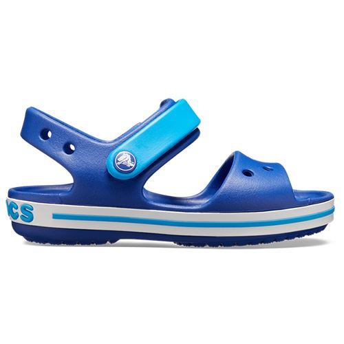 Crocs Crocband enfant Relaxed Fit Sandales en Cerulean & Ocean Bleu 12856 4BX [Child 12]