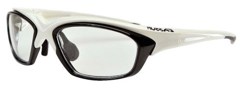 Eassun lunettes de vélo RX verre clair cadre blanc / noir