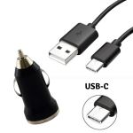 RIIEYOCA Câble Convertisseur USB C Mâle Vers Allume-Cigare Avec Affichage Numérique - Adaptateur PD 60W Pour Dashcam, GPS (0.7M)