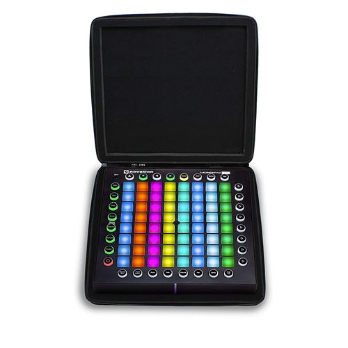 UDG U8430BL Creator Étui rigide pour Novation Launchpad Pro Controller – Noir