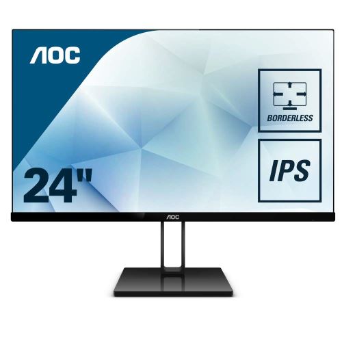 AOC 24V2Q Ecran PC LCD/LED 23,8 1920 x 1080 Pixels 3 ms Noir