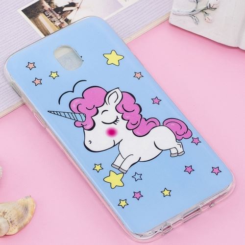 Galaxy J7 (2017) Coque Protection TPU Cheval Fluorescent ALS51868