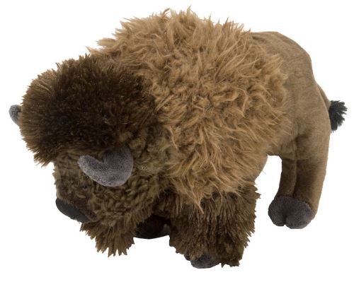 Peluche bison 33cm - peluche animaux de la foret - wild republic