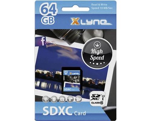 xlyne - Carte mémoire flash - 64 Go - UHS Class 1 / Class10 - SDXC UHS-I
