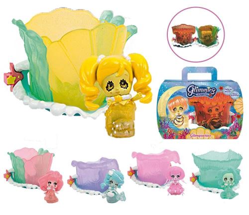 Glimmies Acuario + poupée assortiment