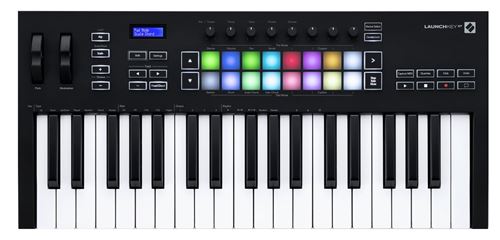Novation LAUNCHKEY-37-MK3 - Clavier maître Launchkey MKIII 37 notes - 16 pads
