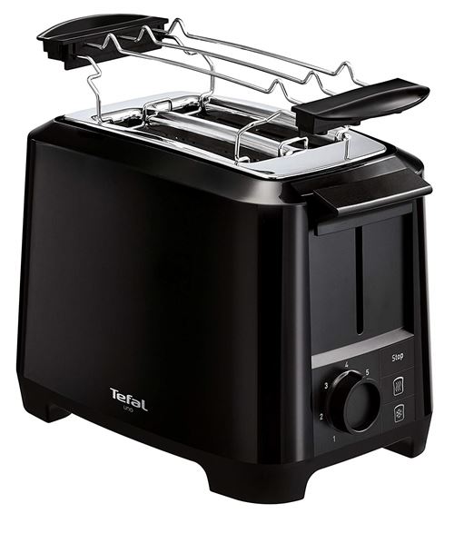 Tefal tt1408 Nations unies 2S Grille-Pain Noir