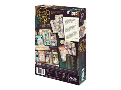 Jeux Z-Man ZMG71670 Au-delà du jeu Baker Street