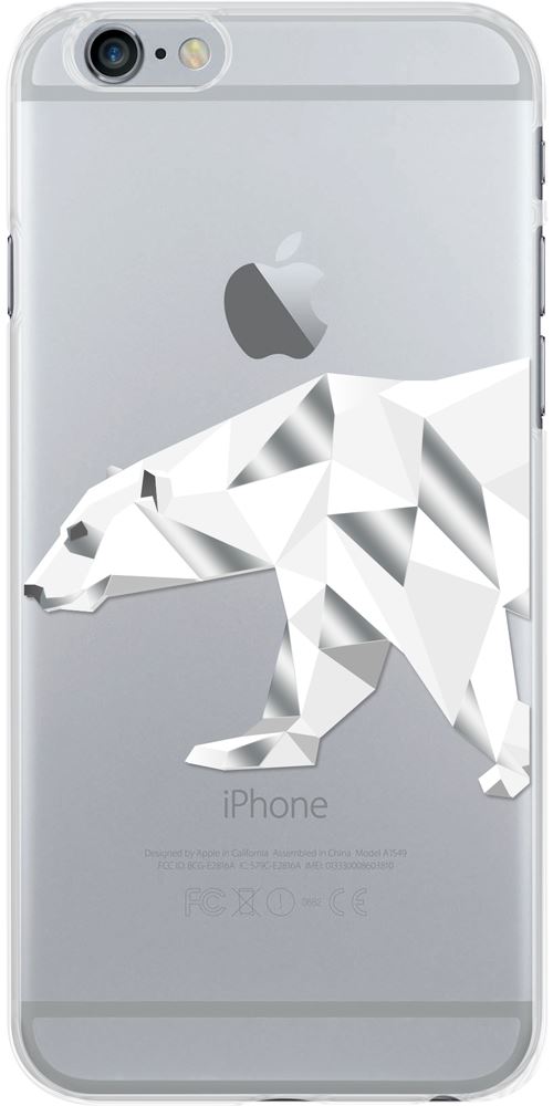 Coque souple ours polaire pour iPhone 6/6S