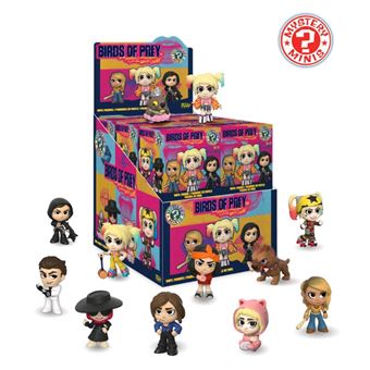 Figurine Funko Pop Birds Of Prey Mystery Minis 12 pièces Modèle aléatoire