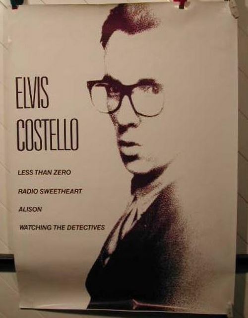 COSTELLO Elvis - 64x90 cm - AFFICHE / POSTER