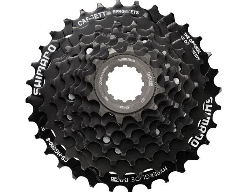 Shimano cassette CS-HG200 TX 8S 11-32T noir