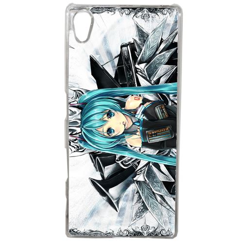Coque Manga Fille Compatible Sony Xperia Z4 Transparent