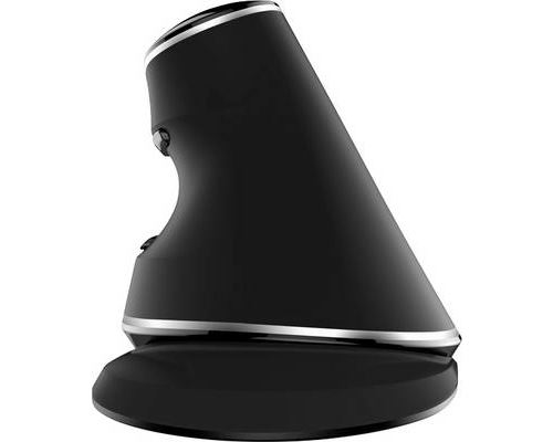 DELUX  souris verticale ergo noire - sans fil