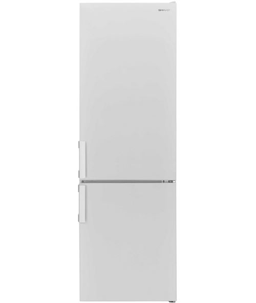 réfrigérateur combiné 54cm 268l nanofrost blanc - sjbb04ntxwf