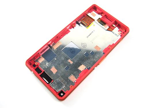 For Sony Xperia Z3 Compact D5803 D5833 FULL Touch VITRE TACTILE Screen Ecran + LCD Display + Frame~Red