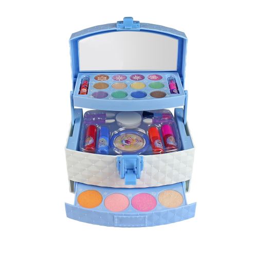 enfants Maquillage Set Jeu Accueil enfants Cosmétiques Jouets Accessoires Cheveux Filles blue RA078