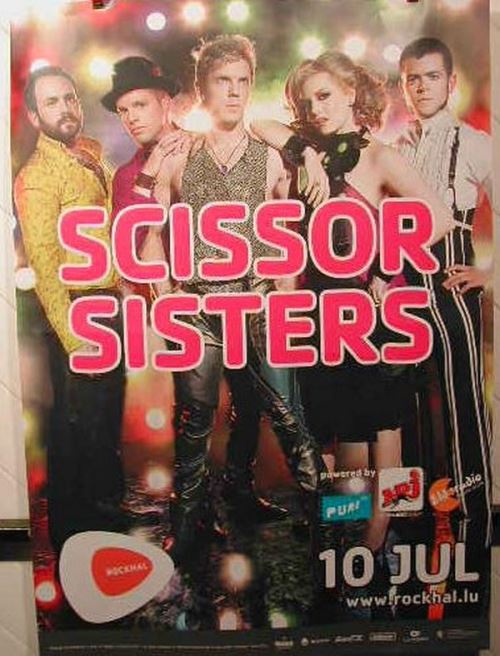 SCISSOR SISTERS - 60x84 cm - AFFICHE / POSTER
