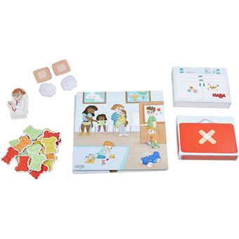 Jeu d'enfant Haba Docteur Premiers Bobos