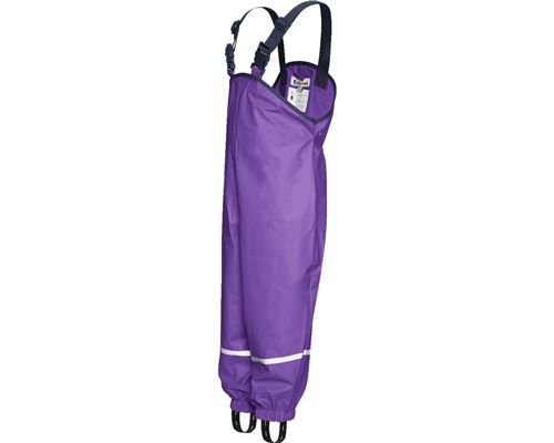 Playshoes pantalon de jardin pluvial violet