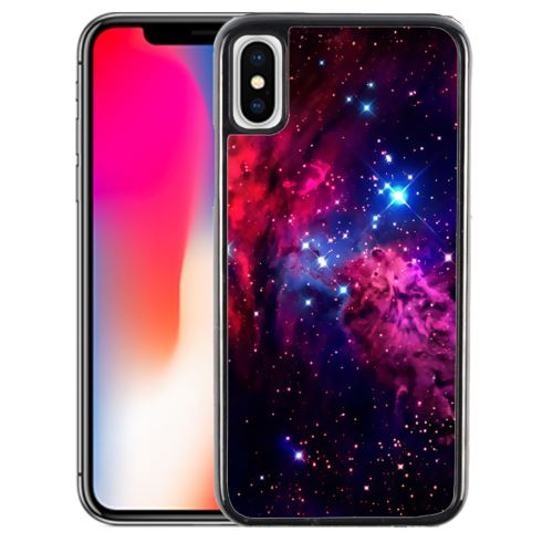 Coque pour iPhone XS galaxy 2