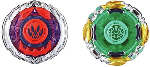 Infinity Nado Twirling Owl vs. mis Orichi 5,5 cm vert / rouge