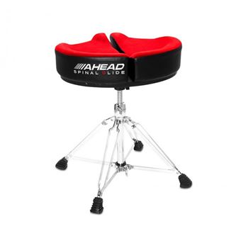 Ahead - SPG-R-4 - siège batterie spinal-g rouge pailleté embase 4 pieds - 1