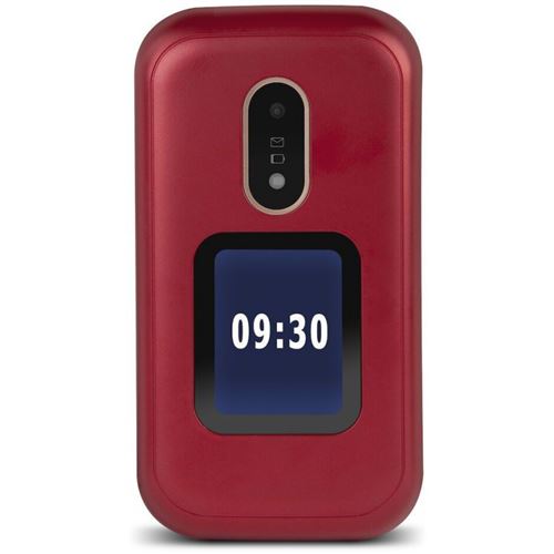 Telephones mobiles sans abonnement DORO 6060 ROUGE