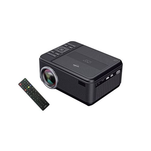 Inovalley Mini Projecteur Lecteur Dvd Full Hd - 2X10 W - 2 Ports Hdmi, Port Vga