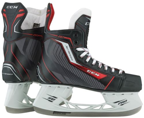 CCM Patins de hockey Jetspeed 260 unisexe noir taille 46