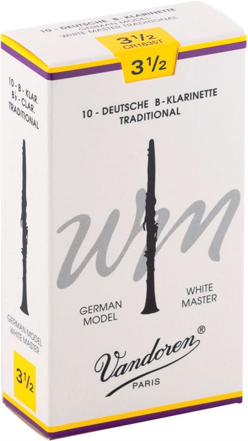 Vandoren White Master 3.5 - Clar Sib Anches Clarinette Sib - Image 3