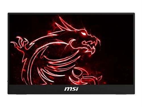 MSI Optix MAG161V - LED-monitor - 15.6 - portable - 1920 x 1080 Full HD (1080p) @ 60 Hz - IPS - 180 cd/m² - 700:1 - Mini HDMI, 2xUSB-C