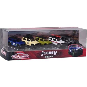 Voitures Majorette Jimny Giftpack 5 pièces