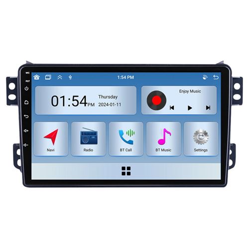 Autoradio RoverOne® Bluetooth CarPlay 2 Din 6Go RAM 128Go ROM pour Suzuki Splash for Opel Agila Maruti Ritz 2008-2017