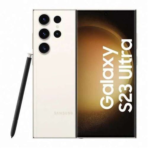 Smartphone Samsung galaxy s23 ultra beige stockage 256 Go État correct - N/A reconditionné disponible sur Fnac