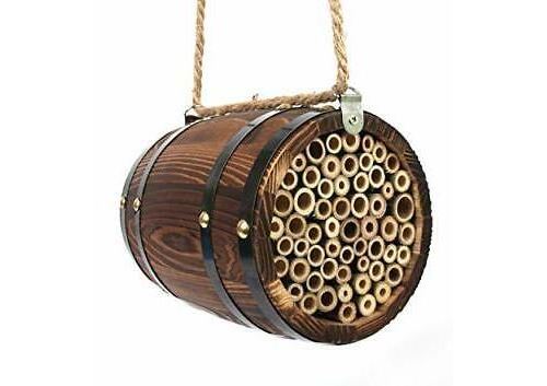Comparer les prix de Wildlife World - abri pour abeilles pollinisatrices - tonneau